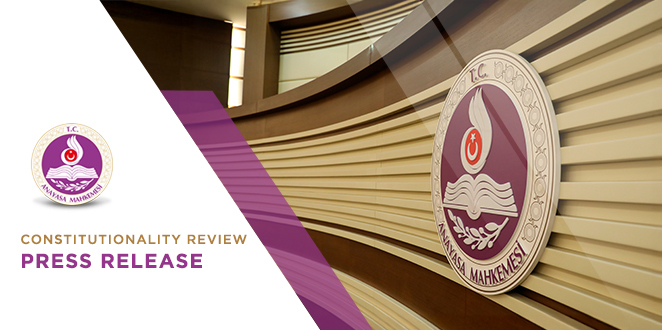 Press Release concerning the Decision on the Provision Envisaging the Dismissal of Probationary Civil Servants for Behaviours and Acts incompatible with Public Service