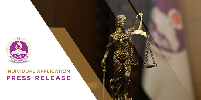 Press Release concerning the Judgment in the Case of Alleged Failure to Address the Claims Capable of Affecting the Outcome of the Proceedings